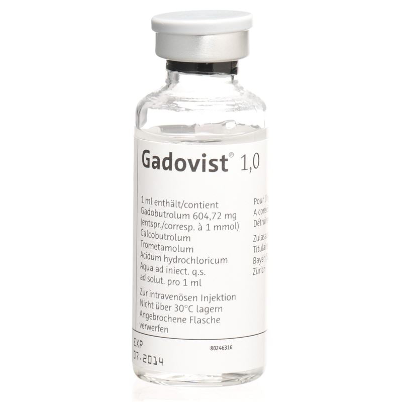 GADOVIST 1.0 Inj Lös 7.5ml Fertspr 7.5 ml