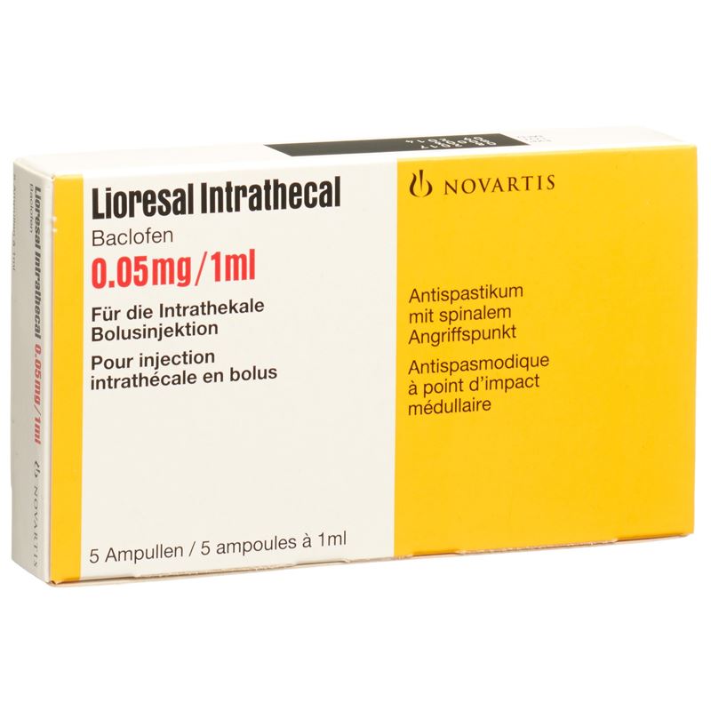 LIORESAL intrathecal Inj Lös 0.05 mg/ml Amp 5 Stk