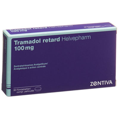 TRAMADOL retard Helvepharm 100 mg 30 Stk