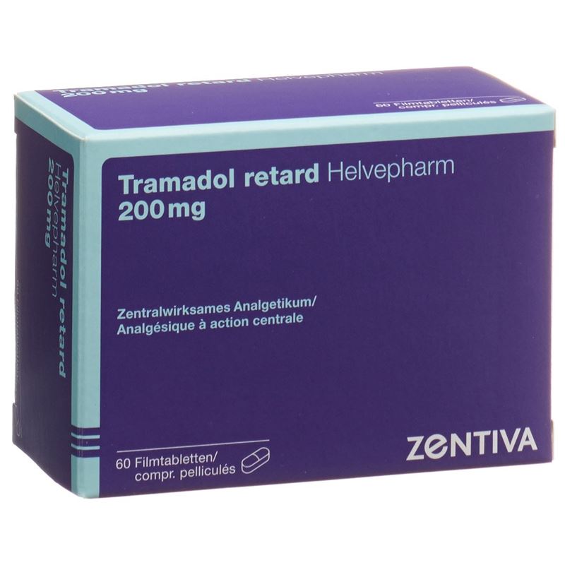 TRAMADOL retard Helvepharm 200 mg 60 Stk