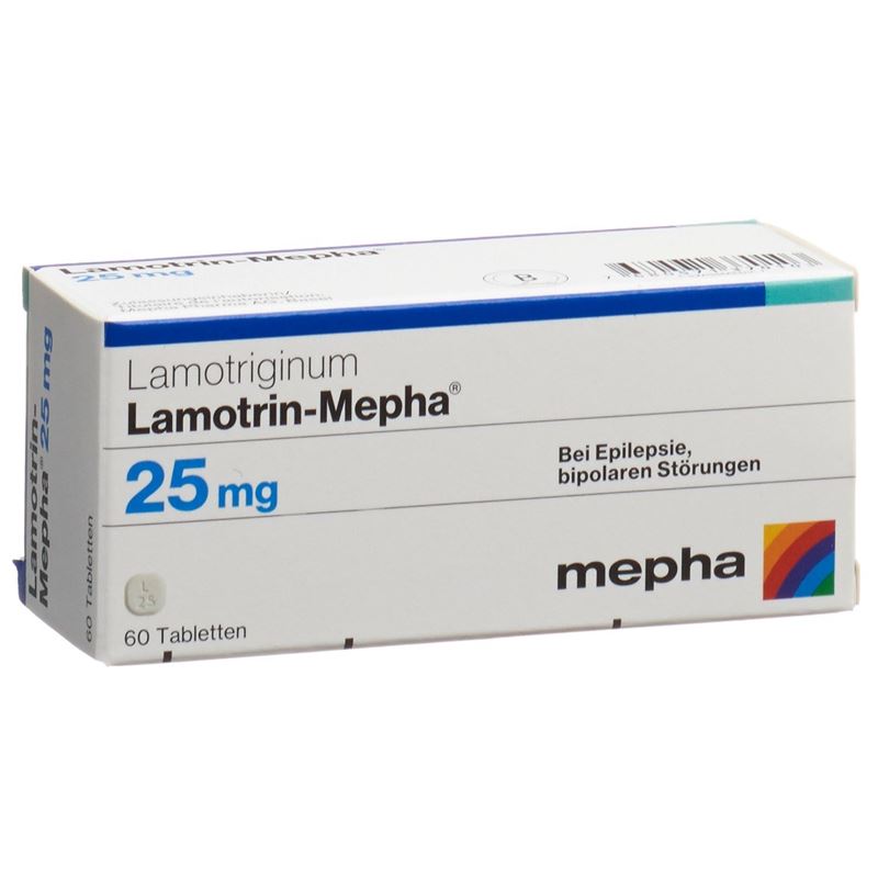 LAMOTRIN Mepha Disp Tabl 25 mg 60 Stk