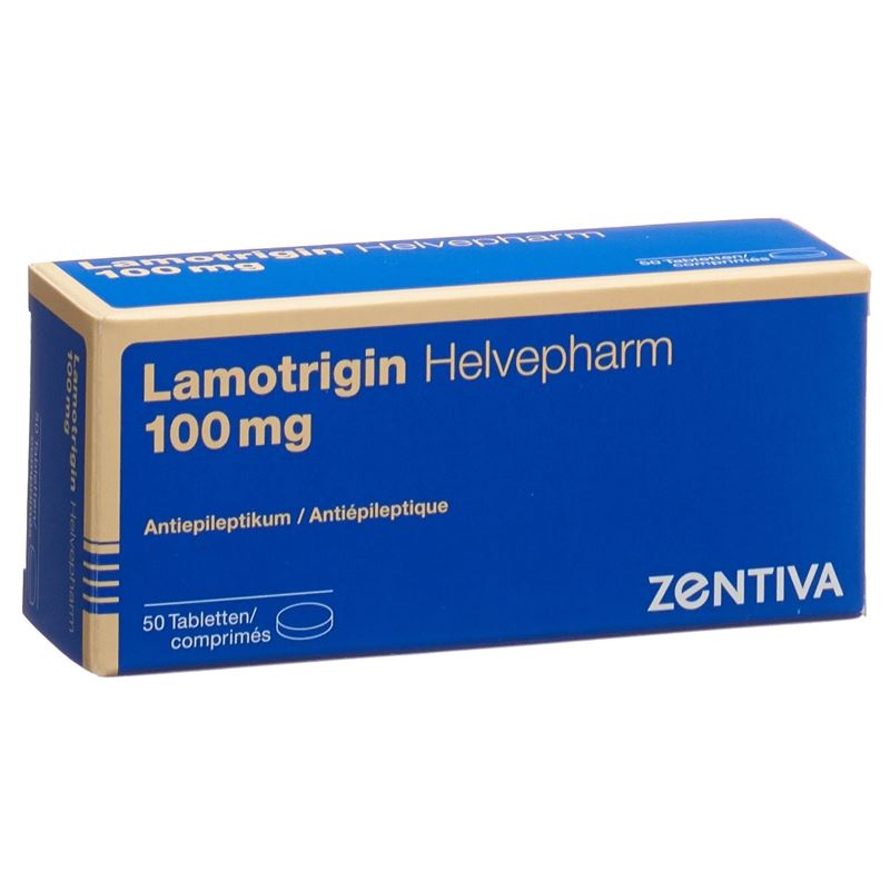 LAMOTRIGIN Helvepharm Disp Tabl 100 mg 50 Stk