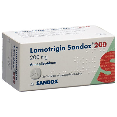 LAMOTRIGIN Sandoz Disp Tabl 200 mg 56 Stk