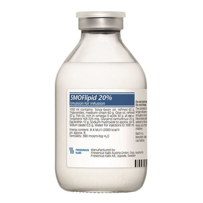 SMOFLIPID Inf Emuls 20 % 100ml Glasfl 10 Stk
