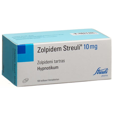 ZOLPIDEM Streuli Filmtabl 10 mg 100 Stk