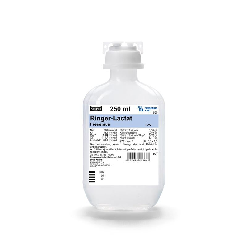 RINGER-LACTAT Fresenius 250ml KabiPac 20 Stk