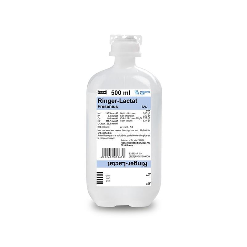 RINGER-LACTAT Fresenius 500ml KabiPac 10 Stk