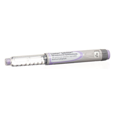LANTUS Inj Lös 100 E/ml SoloStar 5 Fertpen 3 ml