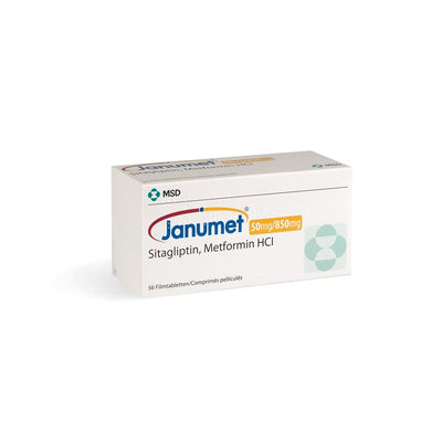 JANUMET Filmtabl 50/850 mg 56 Stk