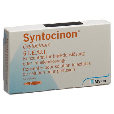 SYNTOCINON Inj Inf Präp 5 IE # 5 Amp 1 ml