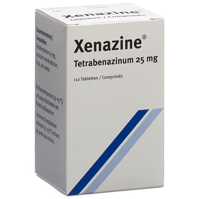 XENAZINE Tabl 25 mg Ds 112 Stk