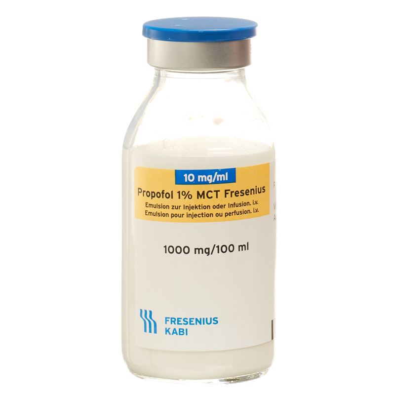 PROPOFOL 1% MCT Fresenius 1 g/100ml Fl 10 x 100 ml