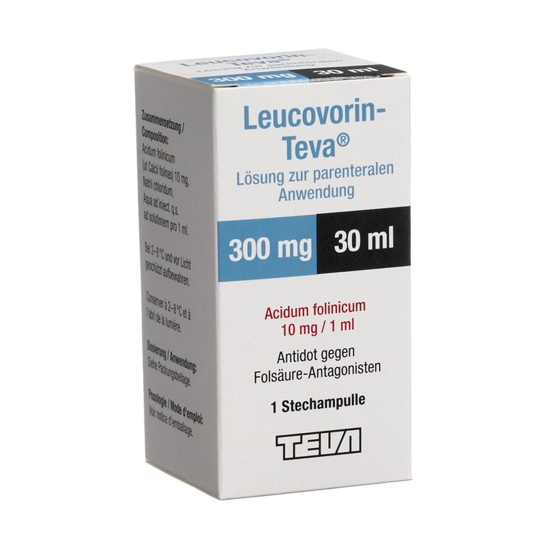 LEUCOVORIN Teva Inj Lös 300 mg/30ml Durchstf 30 ml