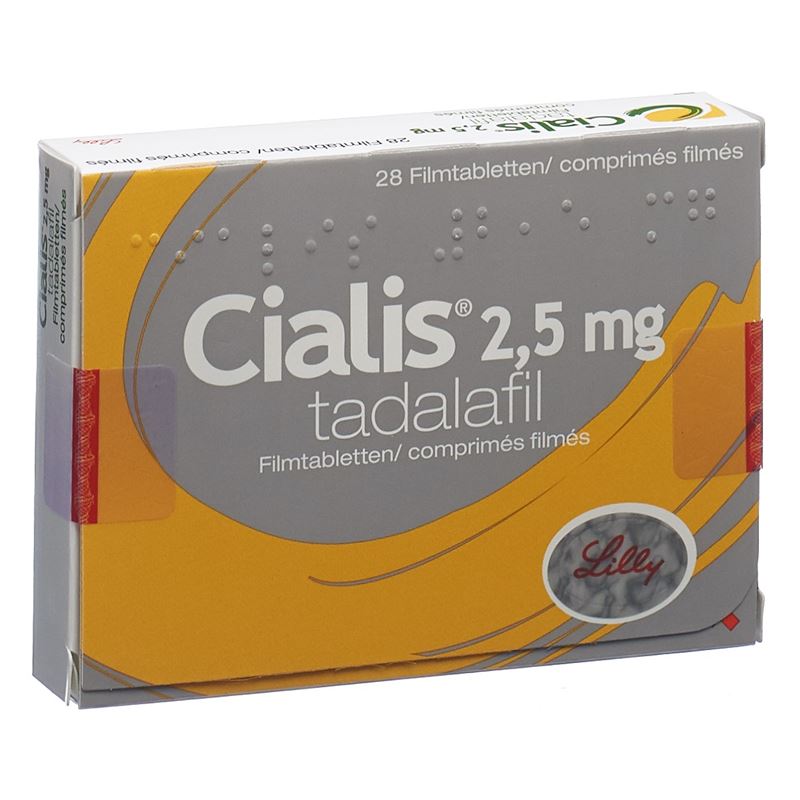 CIALIS Filmtabl 2.5 mg 28 Stk