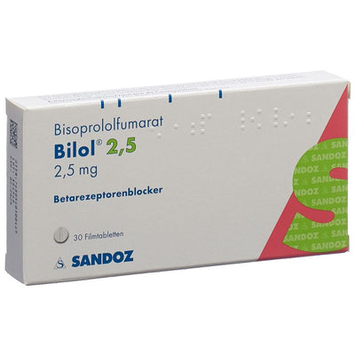 BILOL Filmtabl 2.5 mg 30 Stk