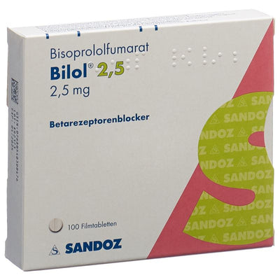 BILOL Filmtabl 2.5 mg 100 Stk