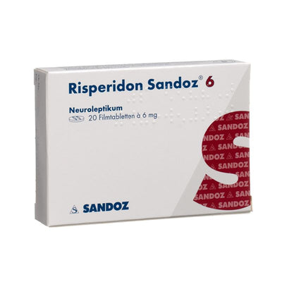 RISPERIDON Sandoz Filmtabl 6 mg 20 Stk