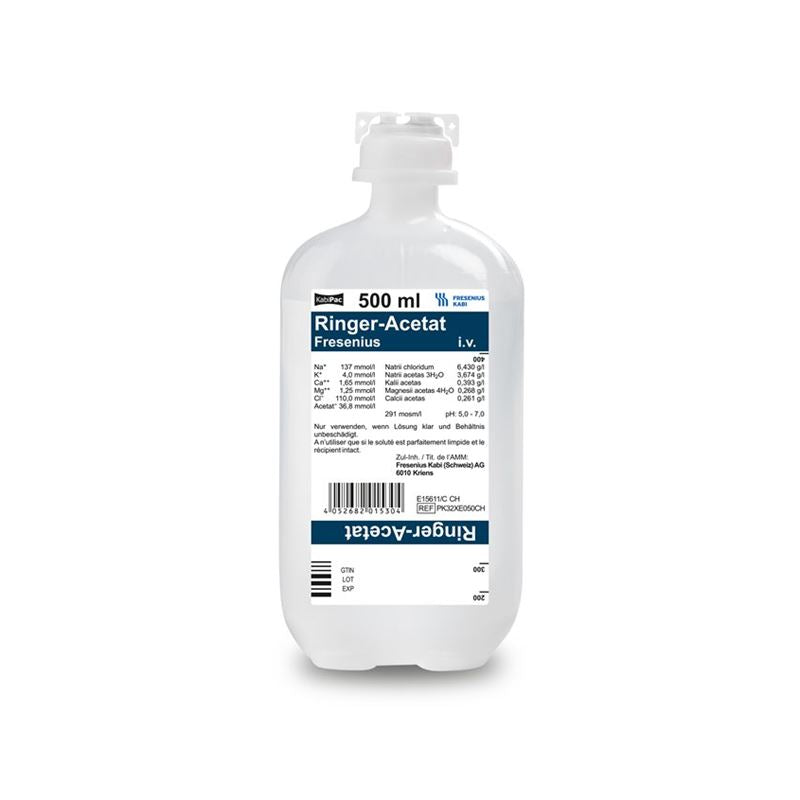 RINGER-ACETAT Fresenius 500ml KabiPac CH 10 Stk