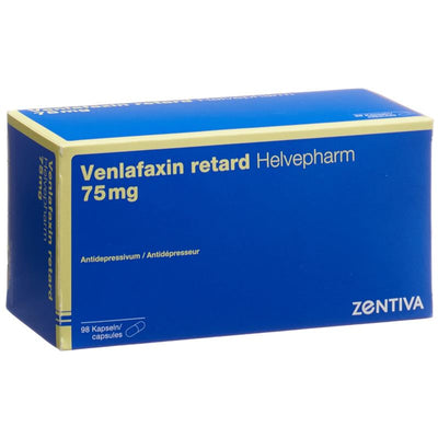 VENLAFAXIN ret Helvepharm Ret Kaps 75 mg 98 Stk