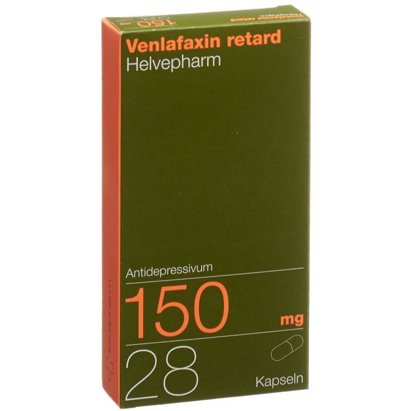 VENLAFAXIN ret Helvepharm Ret Kaps 150 mg 28 Stk