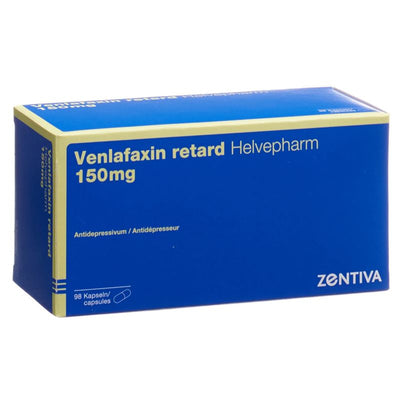 VENLAFAXIN ret Helvepharm Ret Kaps 150 mg 98 Stk