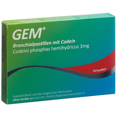 GEM Bronchialpastillen mit Codein 24 Stk