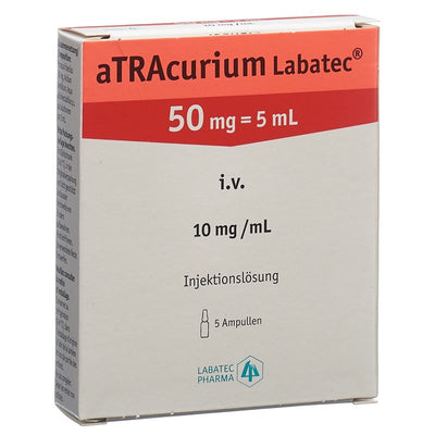 ATRACURIUM Labatec 50 mg/5ml 5 Amp 5 ml