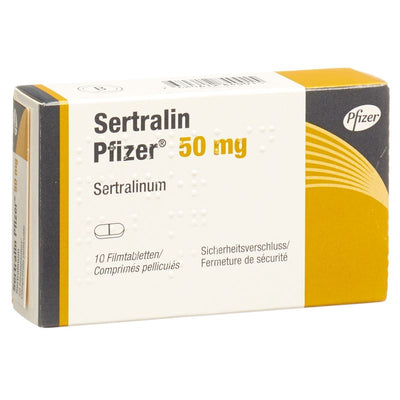 SERTRALIN Pfizer Filmtabl 50 mg 10 Stk