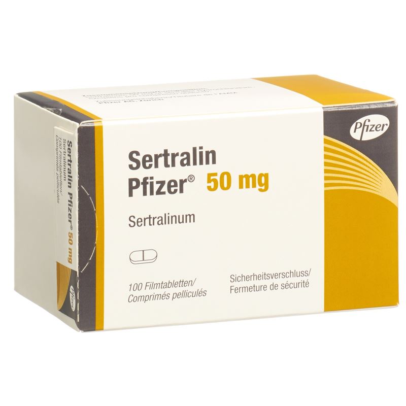 SERTRALIN Pfizer Filmtabl 50 mg 100 Stk