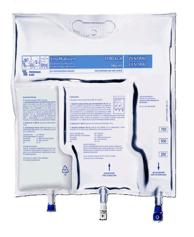 SMOFKABIVEN Inf Emuls 1477ml Btl 4 Stk