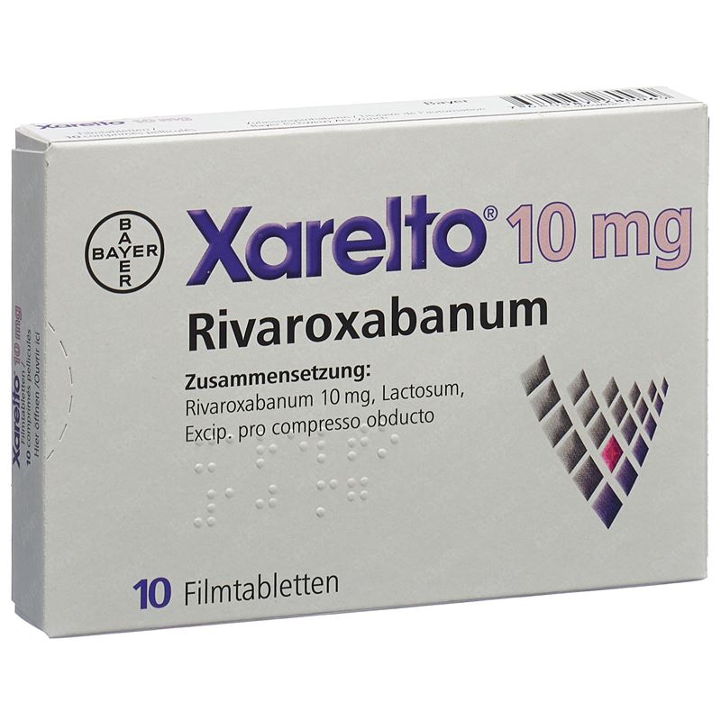 XARELTO Filmtabl 10 mg 10 x