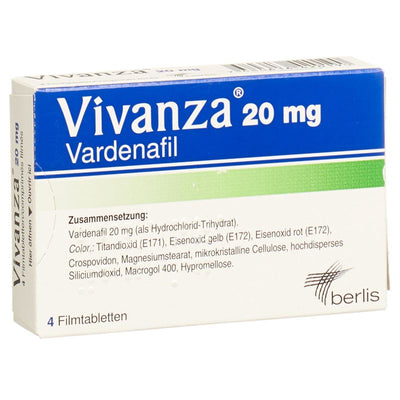 VIVANZA Filmtabl 20 mg 4 Stk
