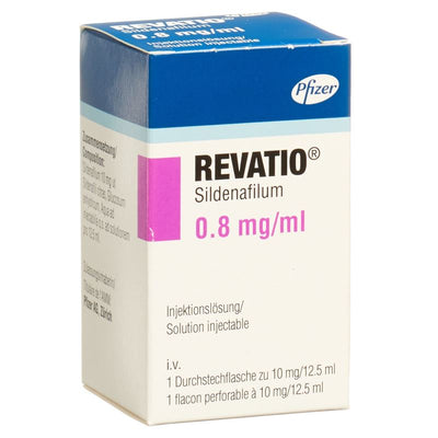 REVATIO Inj Lös 10 mg/12.5ml Durchstf