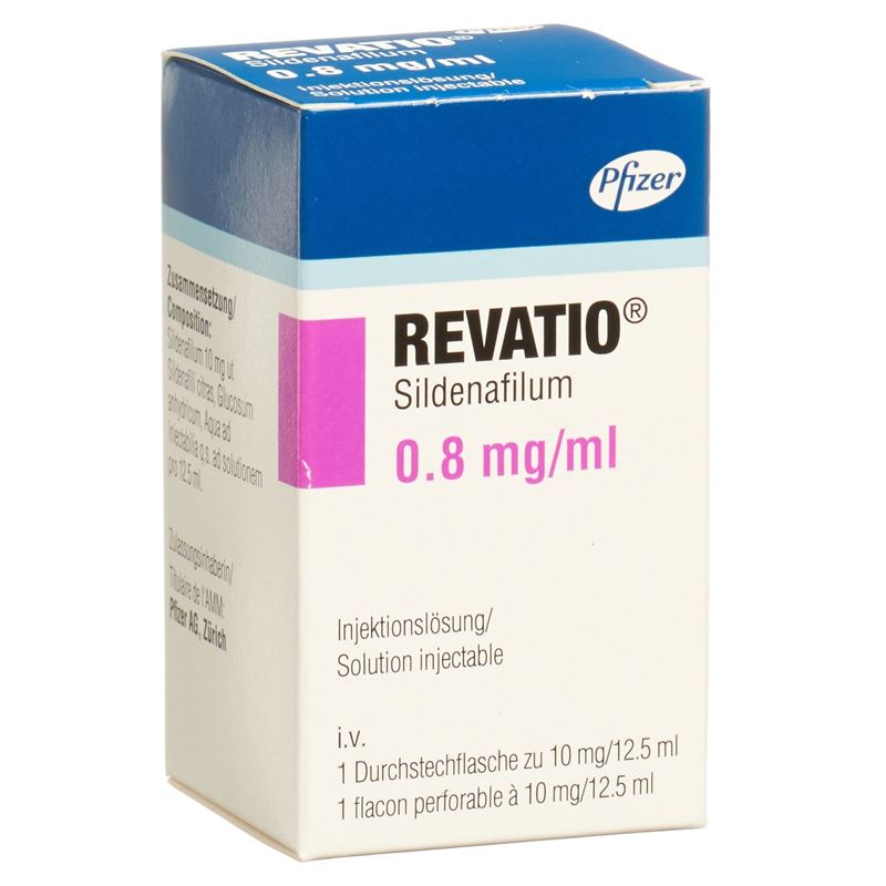 REVATIO Inj Lös 10 mg/12.5ml Durchstf