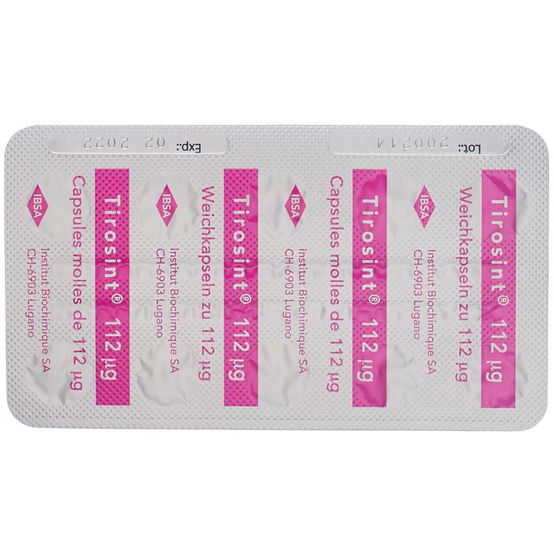 TIROSINT Kaps 112 mcg 100 Stk - CONTENTBACK