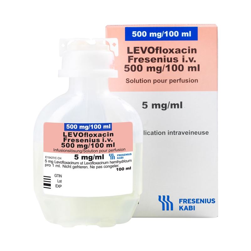 LEVOFLOXACIN Fresenius 500 mg/100ml 10 KabiPac