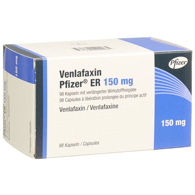 VENLAFAXIN Pfizer ER Ret Kaps 150 mg 98 Stk