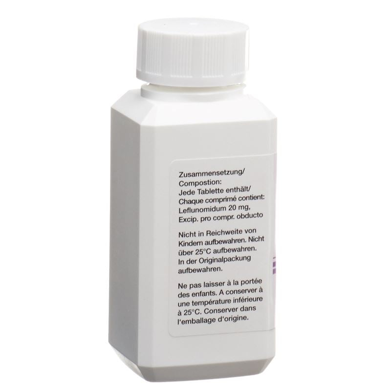 LEFLUNOMIDE Zentiva Filmtabl 20 mg 100 Stk - CONTENTBACK