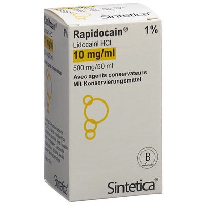 RAPIDOCAIN 500 mg/50ml Vial 50 ml