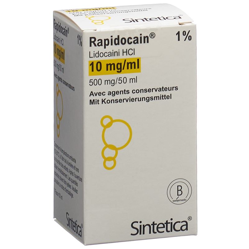 RAPIDOCAIN 500 mg/50ml Vial 50 ml