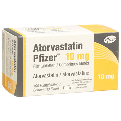 ATORVASTATIN Pfizer Filmtabl 10 mg 100 Stk