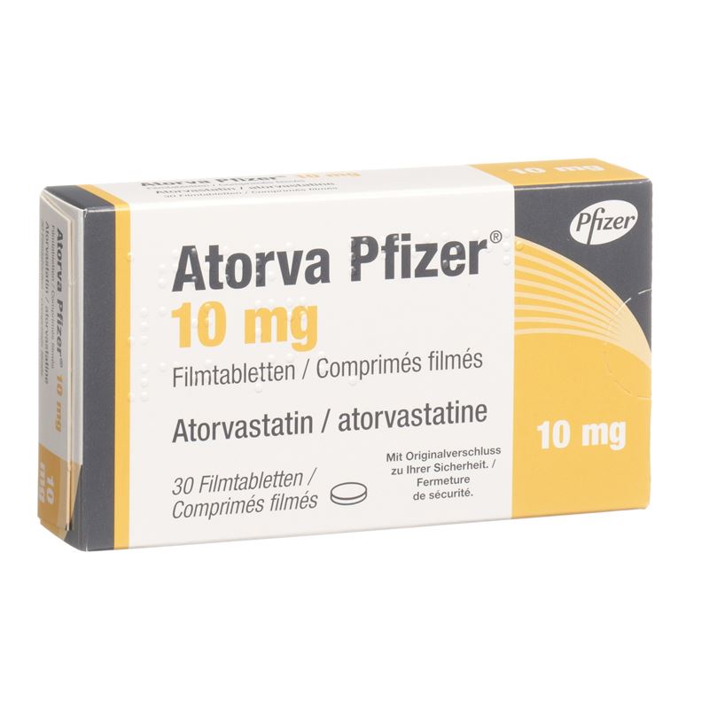 ATORVA Pfizer Filmtabl 10 mg 30 Stk