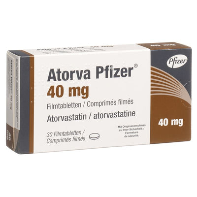 ATORVA Pfizer Filmtabl 40 mg 30 Stk