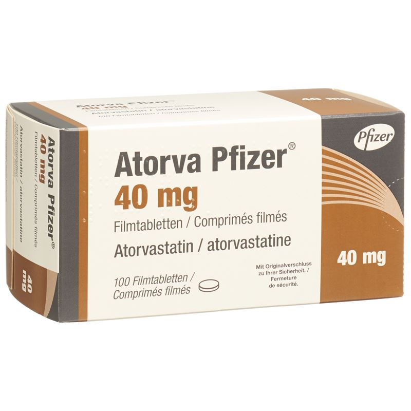 ATORVA Pfizer Filmtabl 40 mg 100 Stk