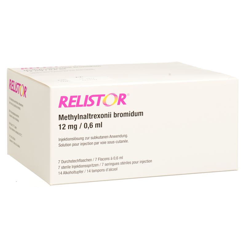 RELISTOR Inj Lös 12 mg/0.6ml Durchstf 7 Stk