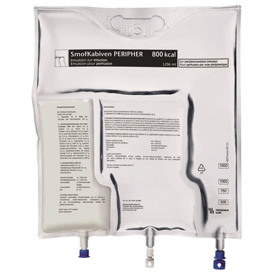 SMOFKABIVEN peripher 1206ml 800 kcal Btl 4 Stk