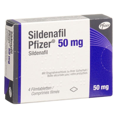 SILDENAFIL Pfizer Filmtabl 50 mg 4 Stk