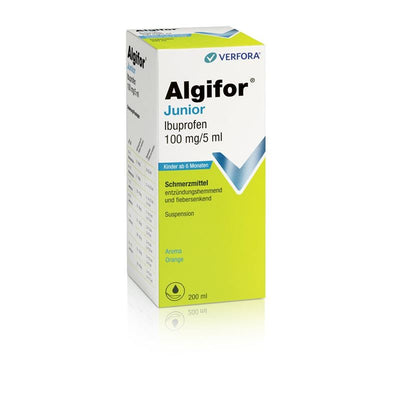 ALGIFOR Junior Susp 100 mg/5ml Fl 200 ml