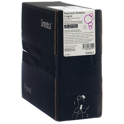 ROPIVACAIN Sintetica 2 mg/ml 100ml Btl 10 Stk