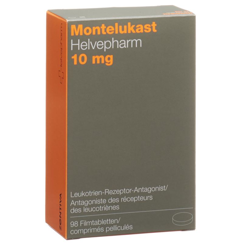 MONTELUKAST Helvepharm Filmtabl 10 mg 98 Stk